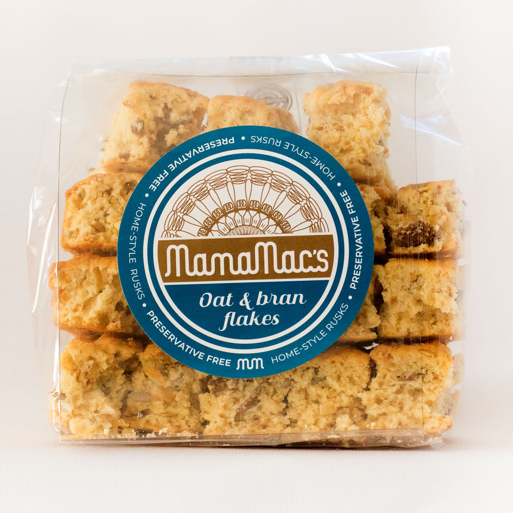 MamaMacs Oat & Bran Flakes Rusks